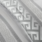Ensemble de couette jacquard géométrique Madison Park Christian 7 pièces