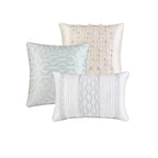 Ensemble de couette jacquard géométrique Madison Park Christian 7 pièces