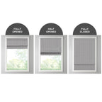 Store romain occultant sans fil Madison Park Colm Basketweave