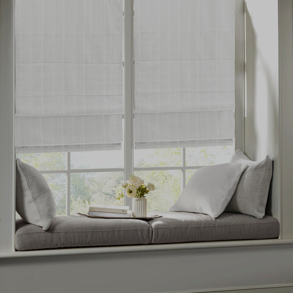 Store romain occultant sans fil Madison Park Colm Basketweave
