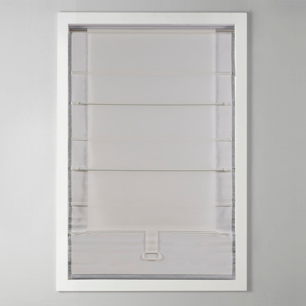 Store romain occultant sans fil Madison Park Colm Basketweave