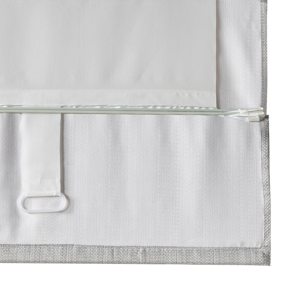Store romain occultant sans fil Madison Park Colm Basketweave