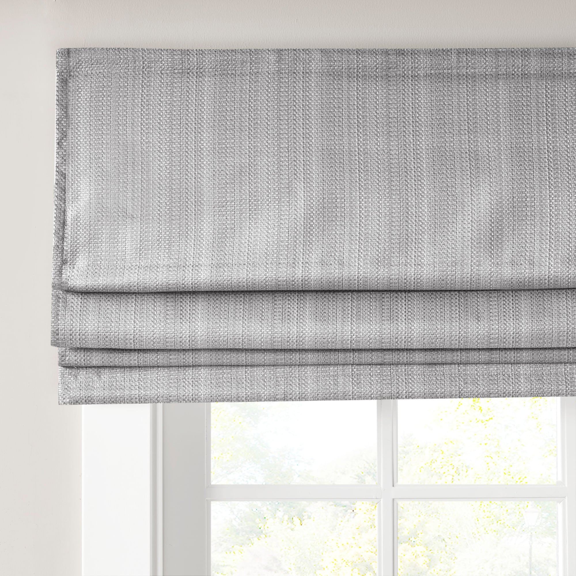 Store romain occultant sans fil Madison Park Colm Basketweave