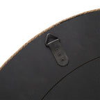Miroir mural rond en corde de jute naturelle Madison Park Cove 26