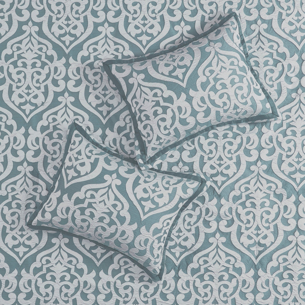 Ensemble de couette jacquard Madison Park Dillon 8 pièces