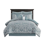Ensemble de couette jacquard Madison Park Dillon 8 pièces