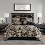 Ensemble de couette jacquard Madison Park Dillon 8 pièces