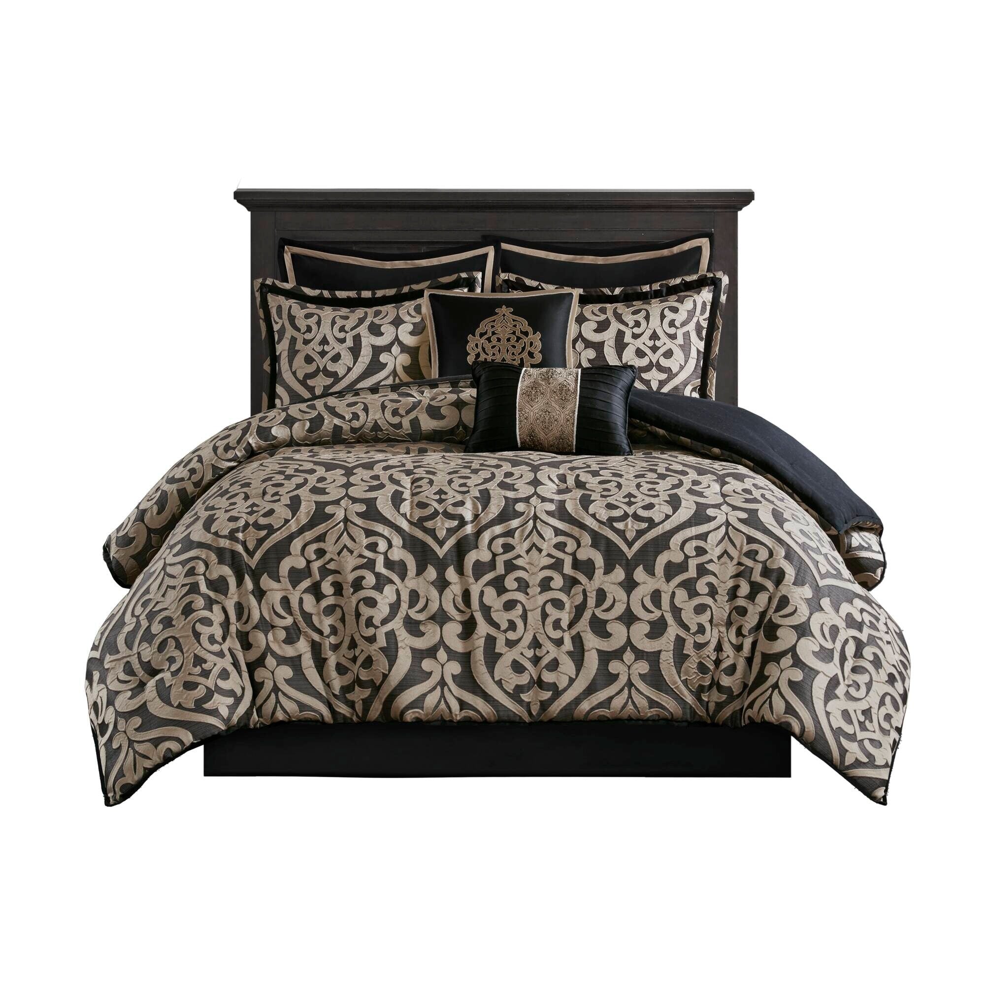 Ensemble de couette jacquard Madison Park Dillon 8 pièces