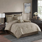 Ensemble de couette jacquard Madison Park Dillon 8 pièces
