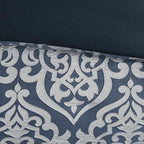 Ensemble de couette jacquard Madison Park Dillon 8 pièces