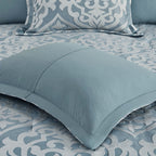 Ensemble de couette jacquard Madison Park Dillon 8 pièces