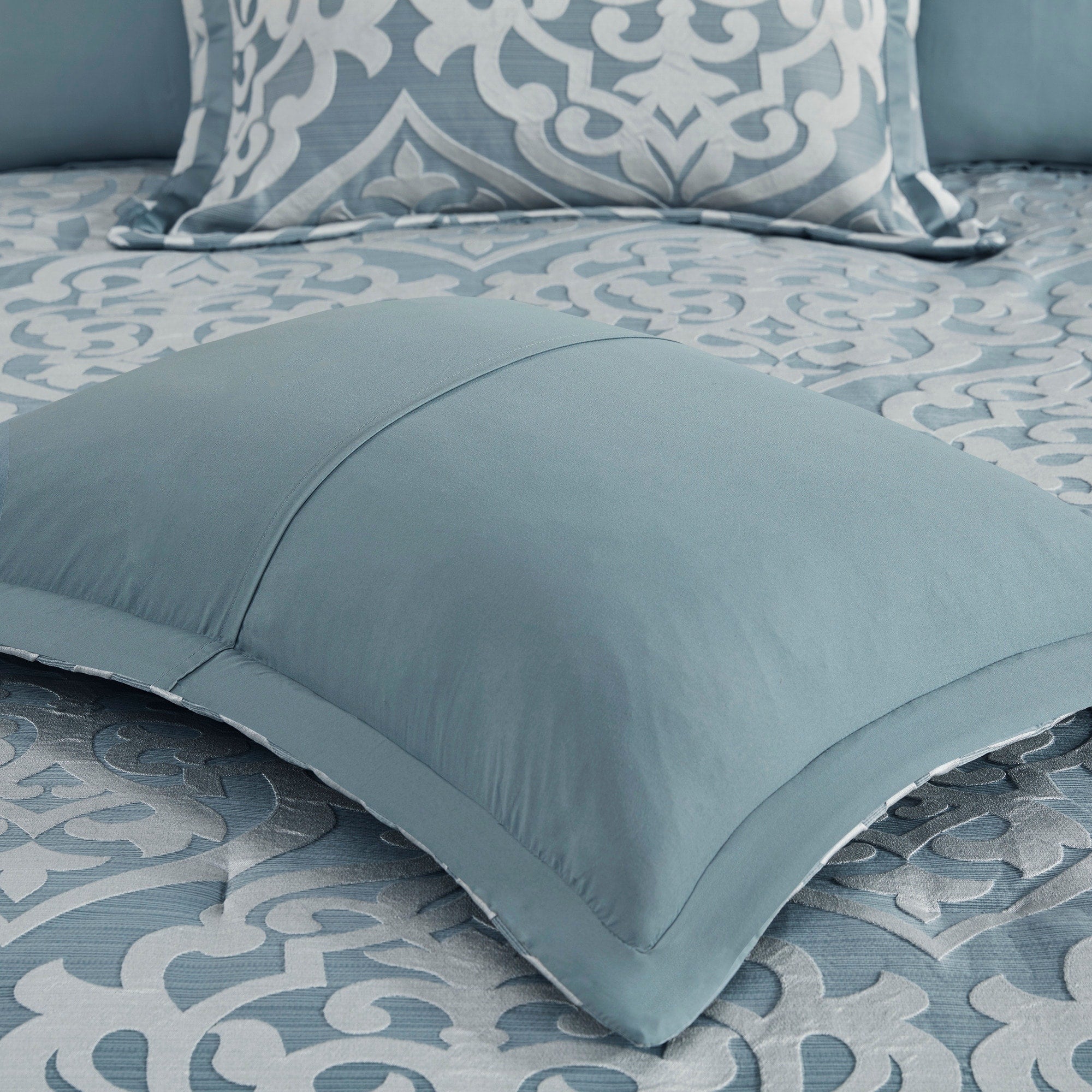Ensemble de couette jacquard Madison Park Dillon 8 pièces