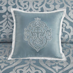 Ensemble de couette jacquard Madison Park Dillon 8 pièces