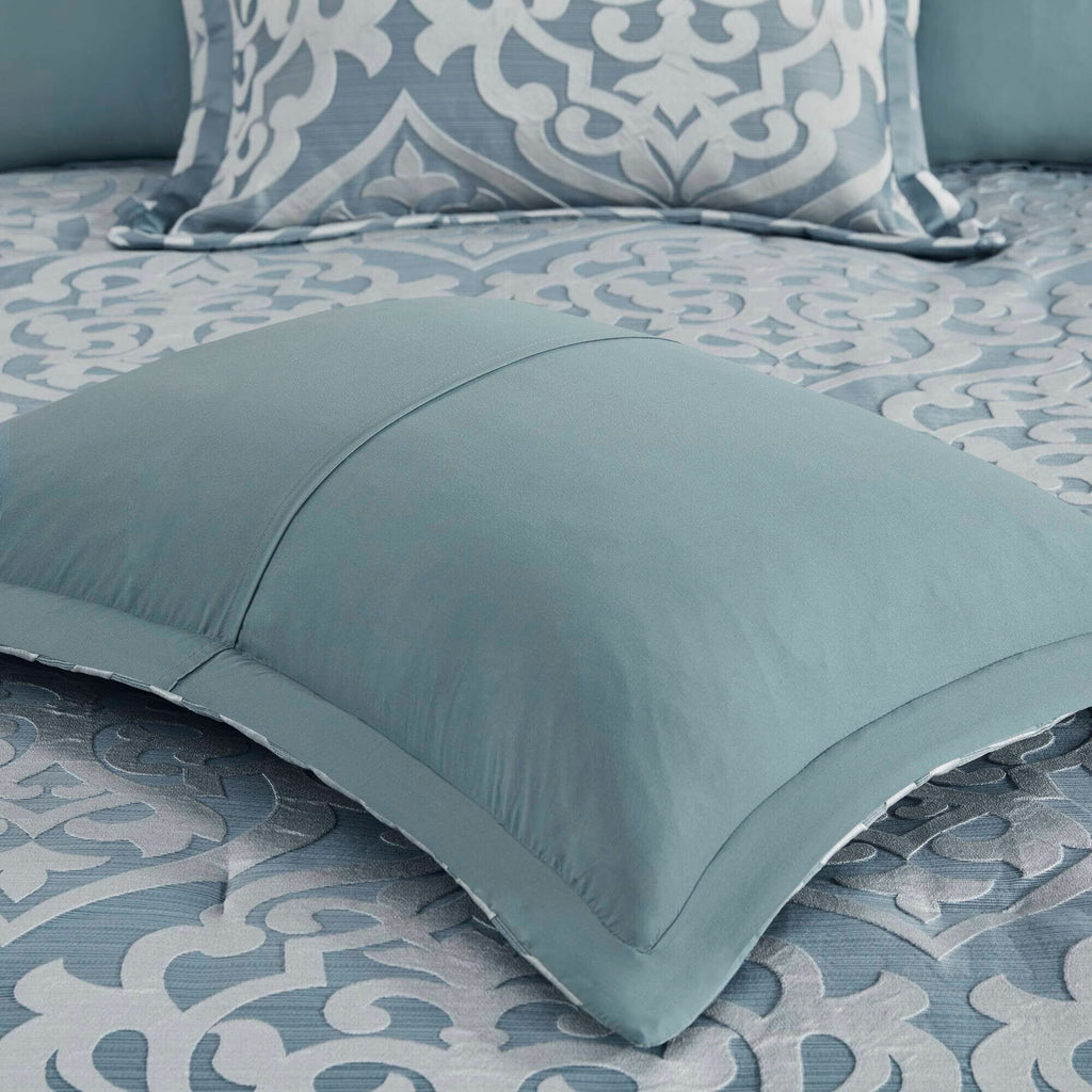 Ensemble de couette jacquard Madison Park Dillon 8 pièces