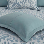 Ensemble de couette jacquard Madison Park Dillon 8 pièces
