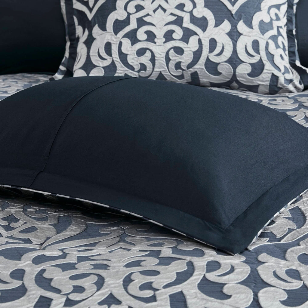Ensemble de couette jacquard Madison Park Dillon 8 pièces
