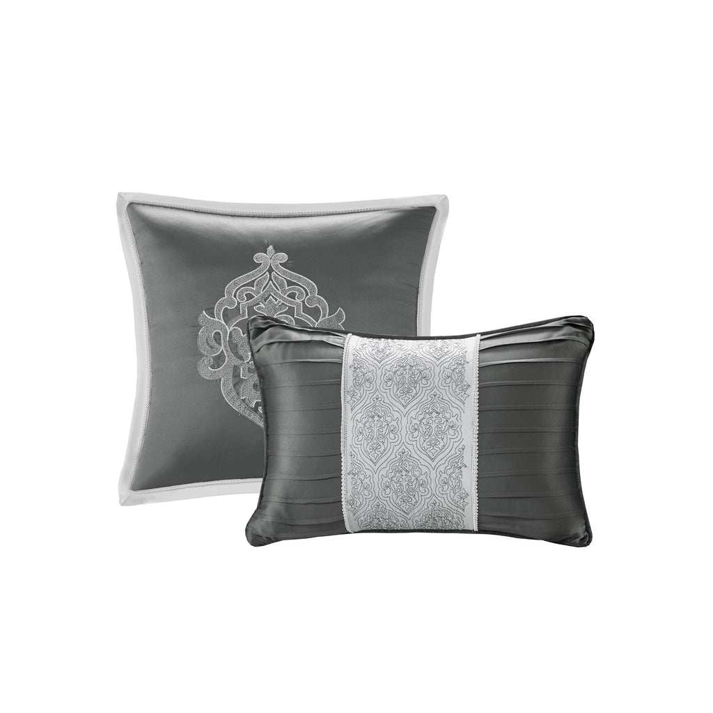 Ensemble de couette jacquard Madison Park Dillon 8 pièces