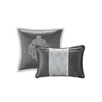 Ensemble de couette jacquard Madison Park Dillon 8 pièces