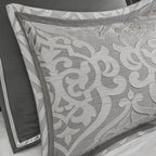 Ensemble de couette jacquard Madison Park Dillon 8 pièces