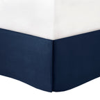 Parure de lit Madison Park Elaine bleu marine 7 pièces en jacquard