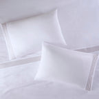 Ensemble de draps 4 pièces en microfibre brodée Madison Park