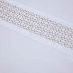 Ensemble de draps 4 pièces en microfibre brodée Madison Park
