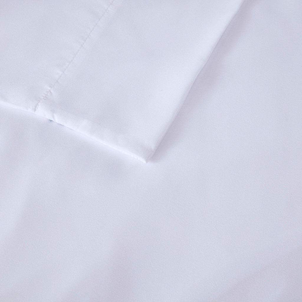 Ensemble de draps 4 pièces en microfibre brodée Madison Park
