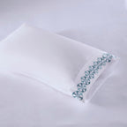 Ensemble de draps 4 pièces en microfibre brodée Madison Park
