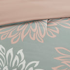 Parure de lit Madison Park Essentials Caldwell complète avec draps en coton