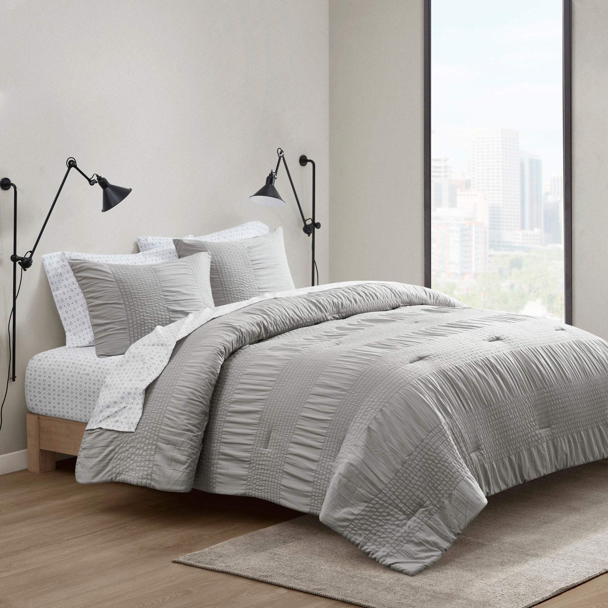 Madison Park Essentials Cirrus Ensemble complet de couette avec draps