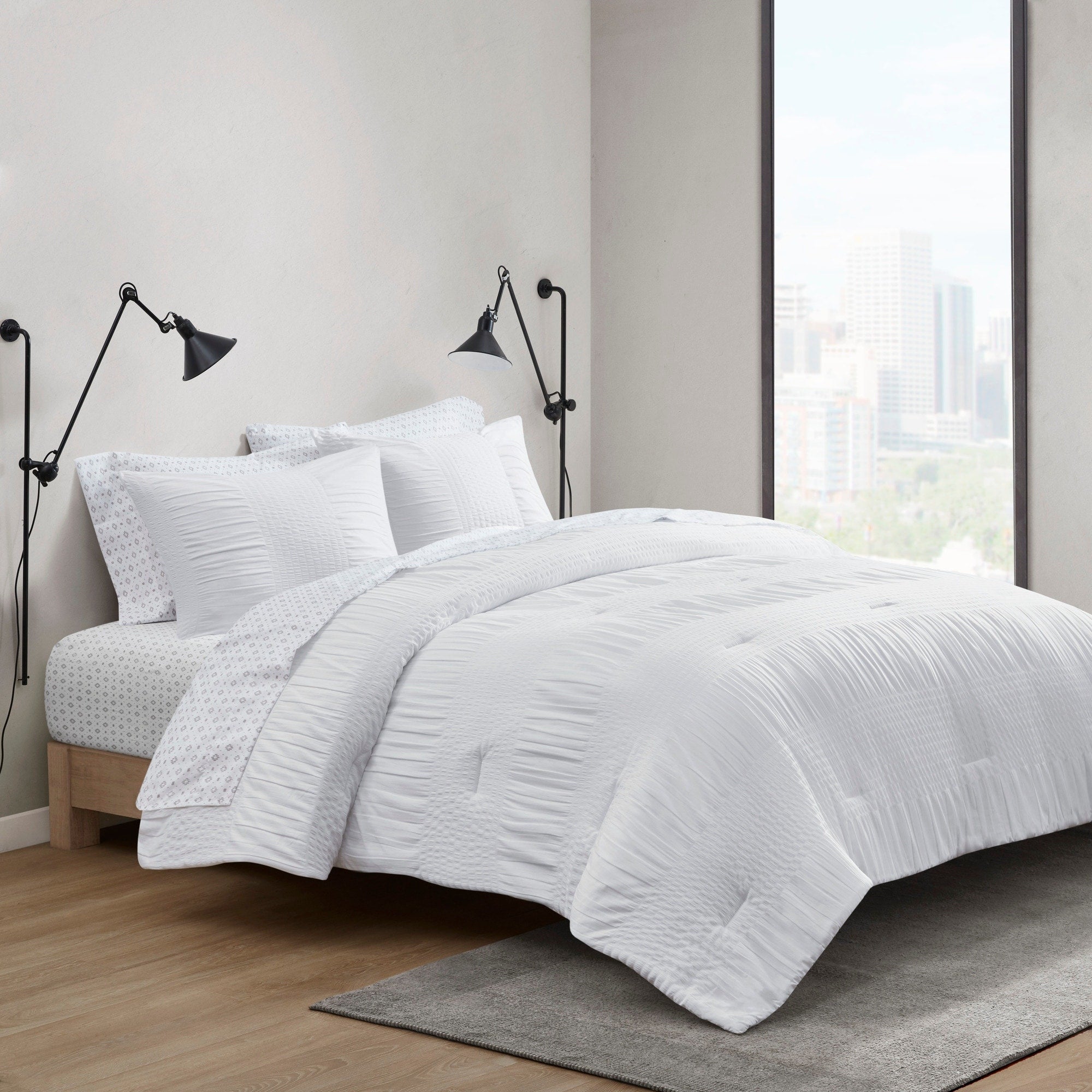 Madison Park Essentials Cirrus Ensemble complet de couette avec draps