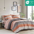Parure de lit Madison Park Essentials Deacon avec couette et draps
