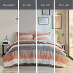 Parure de lit Madison Park Essentials Deacon avec couette et draps