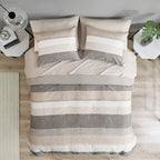 Parure de lit Madison Park Essentials Deacon avec couette et draps
