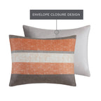 Parure de lit Madison Park Essentials Deacon avec couette et draps