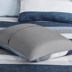 Parure de lit Madison Park Essentials Deacon avec couette et draps