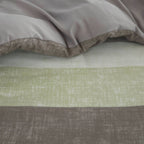 Parure de lit Madison Park Essentials Deacon avec couette et draps