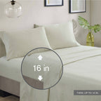 Parure de lit Madison Park Essentials Deacon avec couette et draps