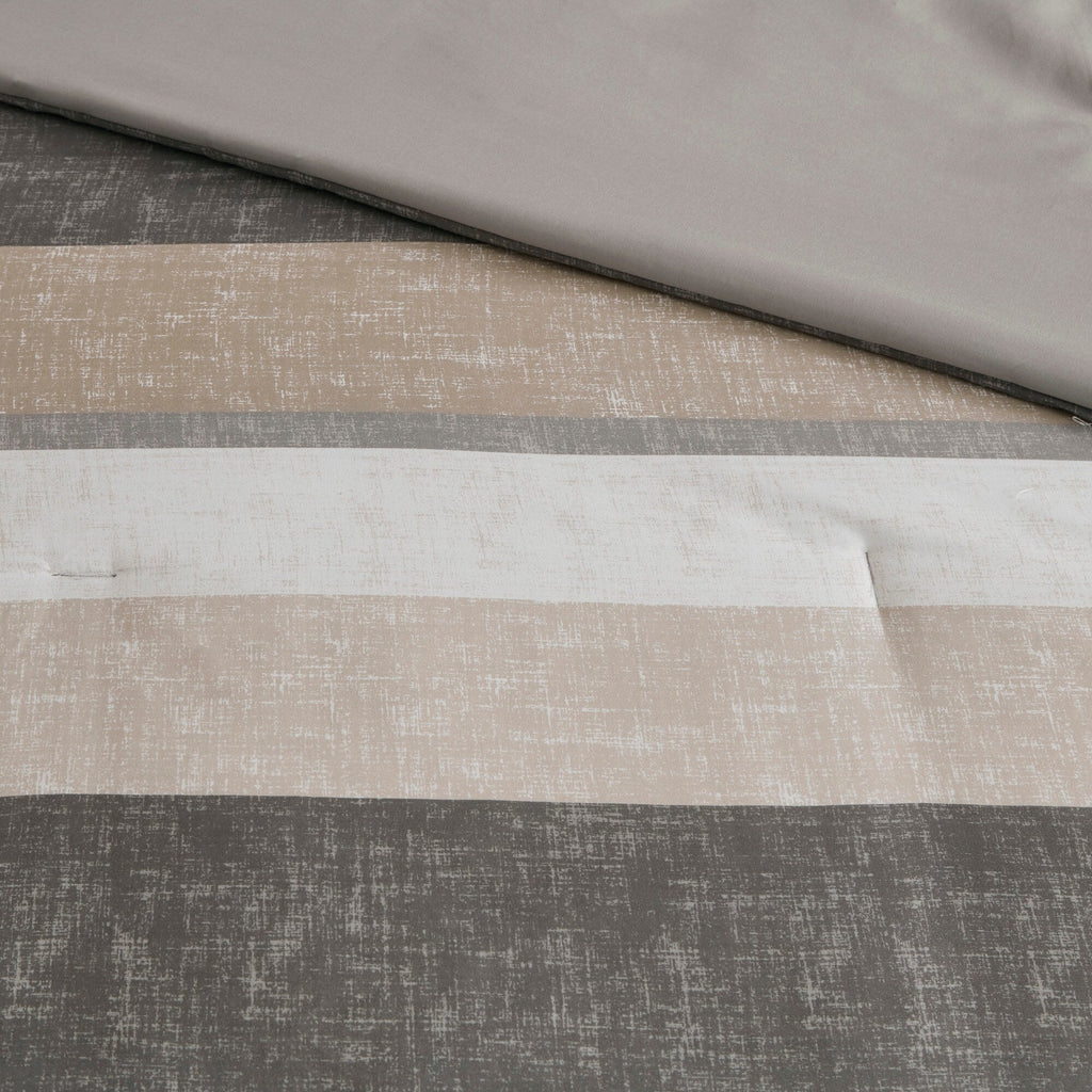 Parure de lit Madison Park Essentials Deacon avec couette et draps