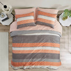 Parure de lit Madison Park Essentials Deacon avec couette et draps