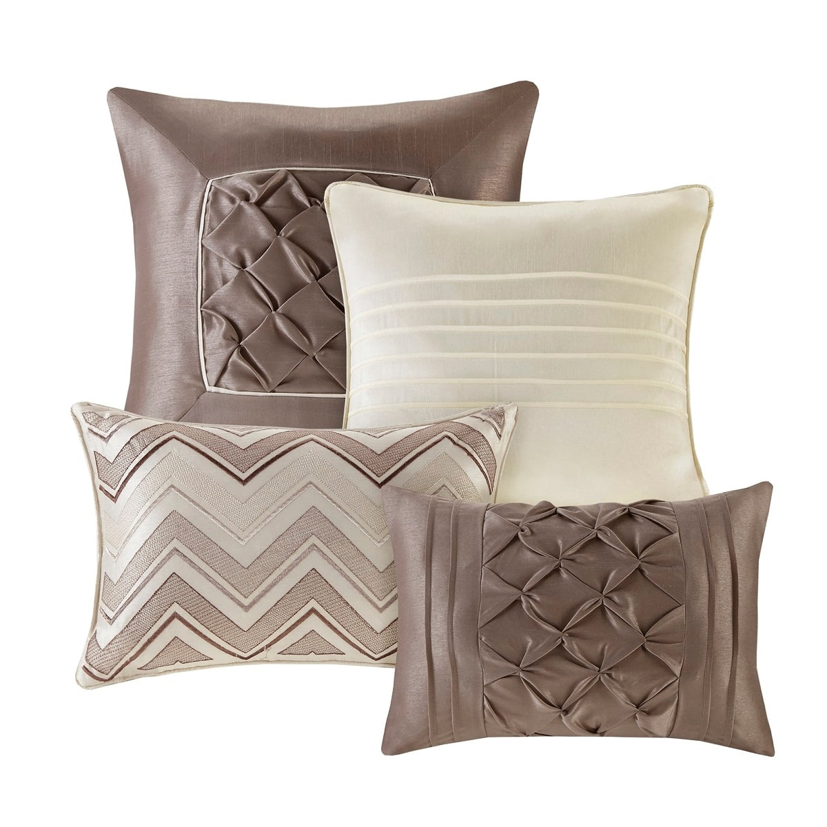 Ensemble de 24 pièces Madison Park Essentials Loretta avec rideaux et draps