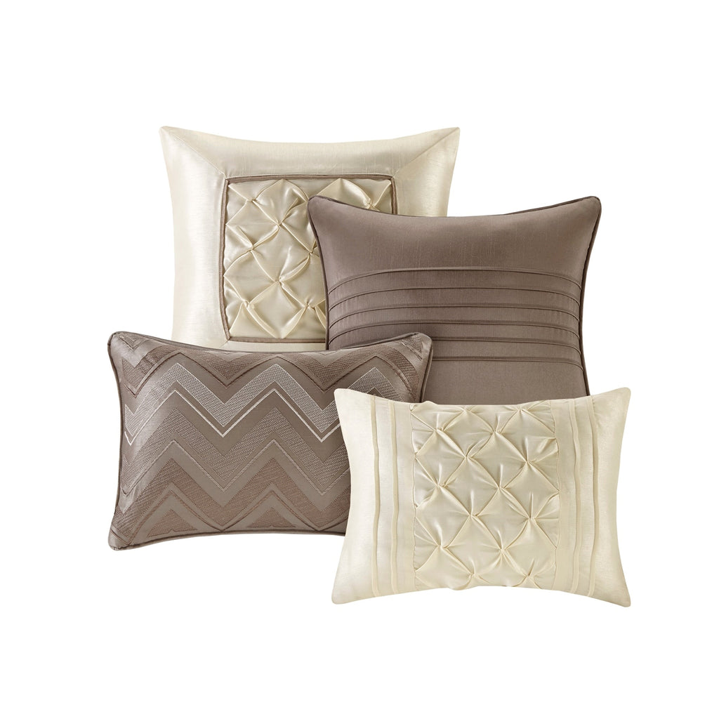 Ensemble de 24 pièces Madison Park Essentials Loretta avec rideaux et draps