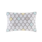Parure de lit Madison Park Essentials Pelham Bay jaune/aqua 9 pièces avec draps en coton
