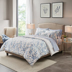 Parure de lit réversible Madison Park Essentials Thelma avec draps