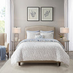 Parure de lit réversible Madison Park Essentials Thelma avec draps