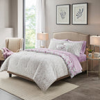 Parure de lit réversible Madison Park Essentials Thelma avec draps