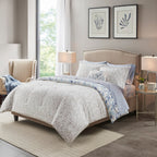 Parure de lit réversible Madison Park Essentials Thelma avec draps