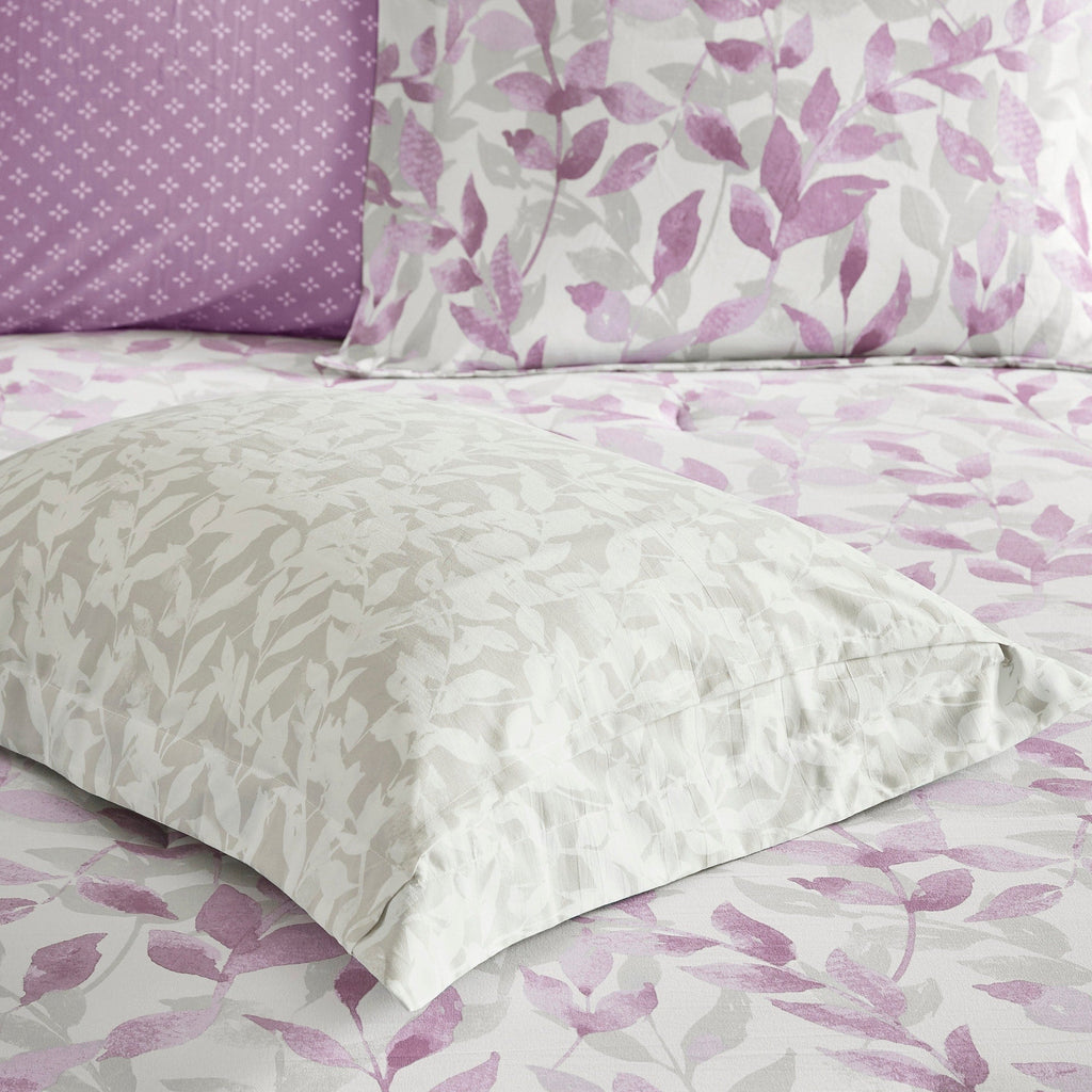 Parure de lit réversible Madison Park Essentials Thelma avec draps