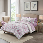 Parure de lit réversible Madison Park Essentials Thelma avec draps