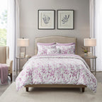 Parure de lit réversible Madison Park Essentials Thelma avec draps